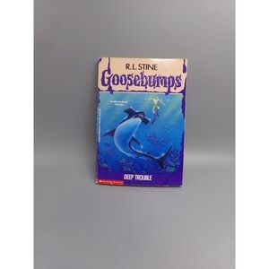 Goosebumps Deep‎ Trouble R.L. Stine Childrens Horror Book